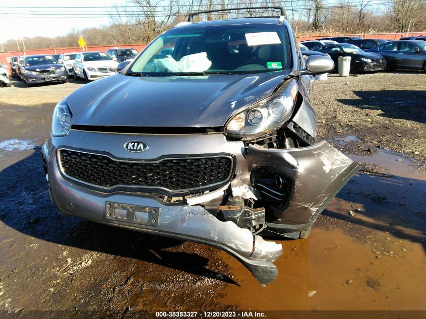 2017 KIA SPORTAGE EX - KNDPNCAC4H7146253