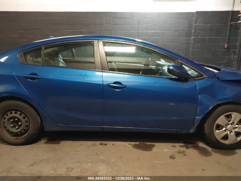 2015 KIA FORTE LX - KNAFX4A65F5314025