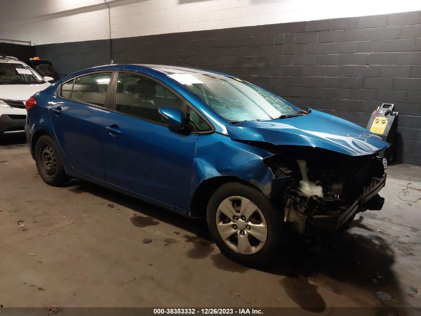 2015 KIA FORTE LX - KNAFX4A65F5314025