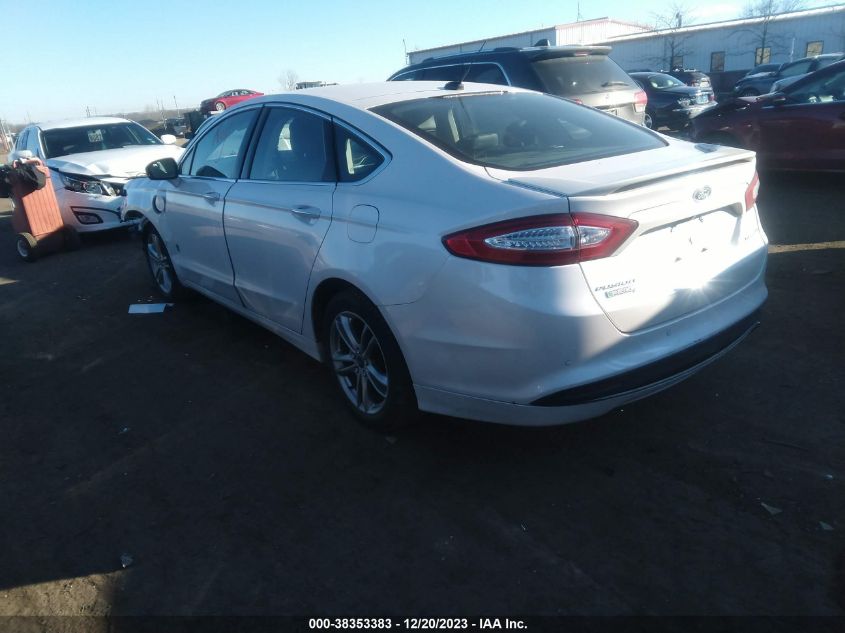 2016 FORD FUSION ENERGI TITANIUM - 3FA6P0SU2GR363194