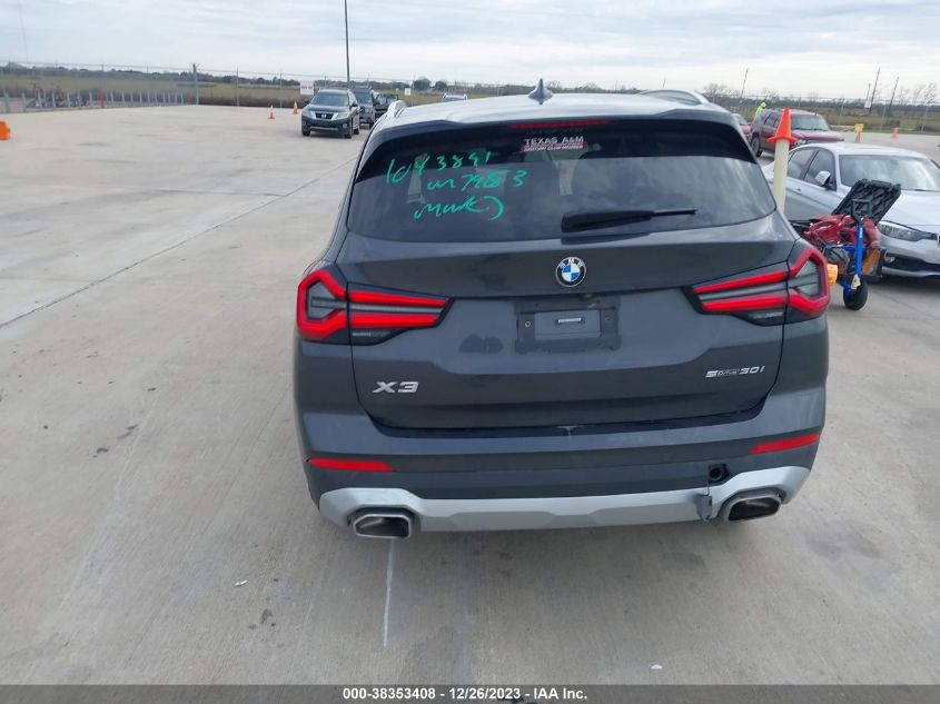 5UX43DP01N9J20283 2022 BMW X3, photo no. 16