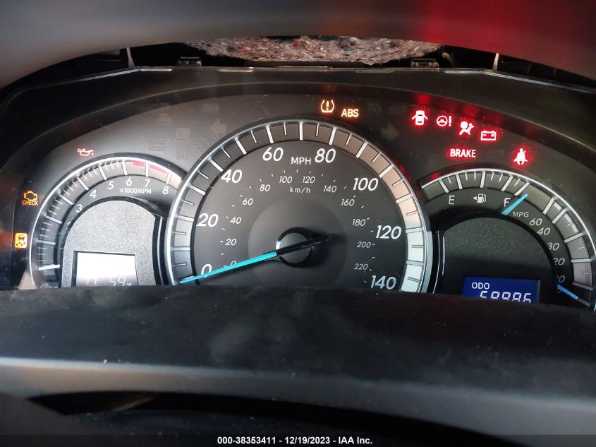2013 TOYOTA CAMRY SE - 4T1BF1FK4DU296107