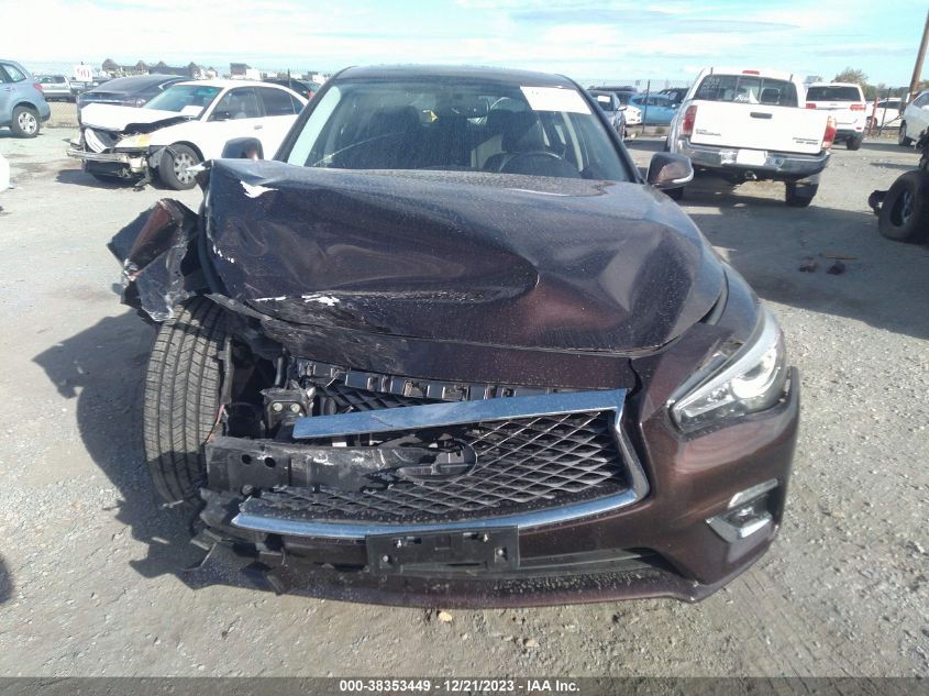 2018 INFINITI Q50 LUXE/SPORT - JN1EV7AP4JM590275