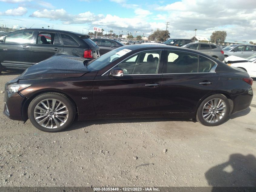 2018 INFINITI Q50 LUXE/SPORT - JN1EV7AP4JM590275