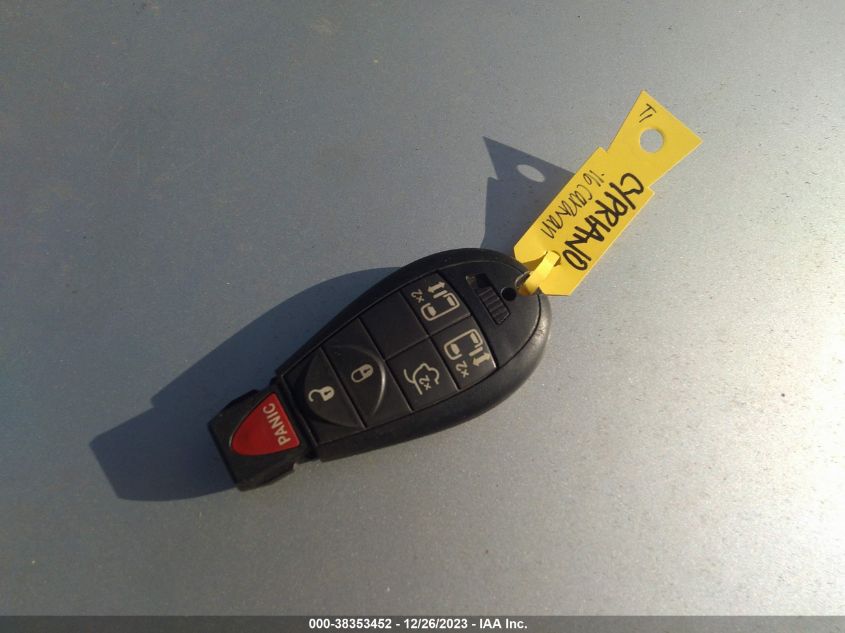2016 DODGE GRAND CARAVAN SXT - 2C4RDGCG9GR315599