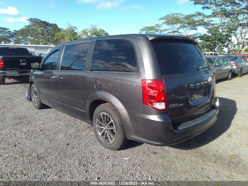 2016 DODGE GRAND CARAVAN SXT - 2C4RDGCG9GR315599