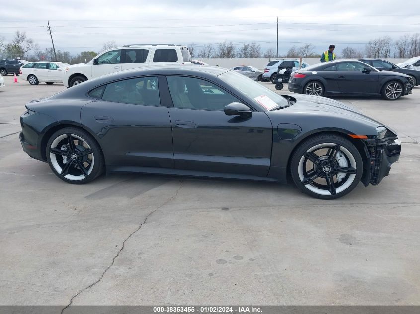 2022 PORSCHE TAYCAN - WP0AA2Y19NSA17985