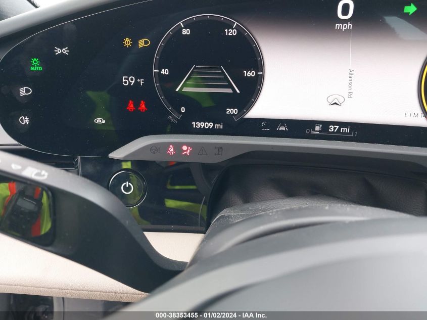 2022 PORSCHE TAYCAN - WP0AA2Y19NSA17985