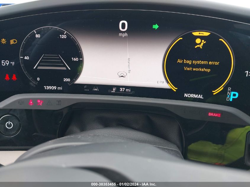2022 PORSCHE TAYCAN - WP0AA2Y19NSA17985