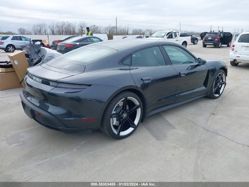 2022 PORSCHE TAYCAN - WP0AA2Y19NSA17985