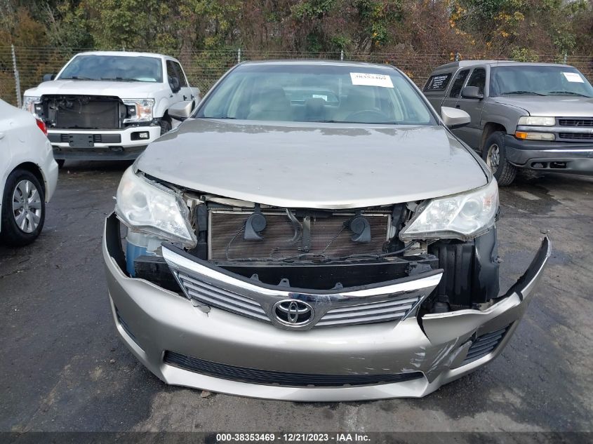 2013 TOYOTA CAMRY L - 4T4BF1FK8DR287898