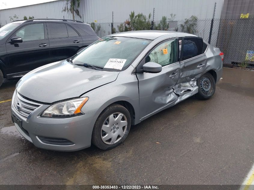 2013 NISSAN SENTRA S/SV/SR/SL - 3N1AB7AP0DL777888