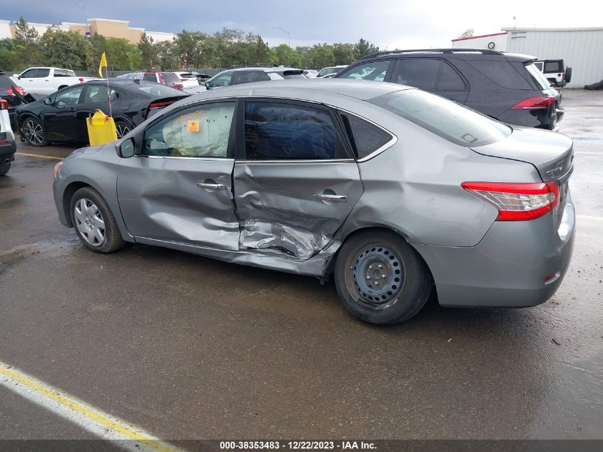 2013 NISSAN SENTRA S/SV/SR/SL - 3N1AB7AP0DL777888