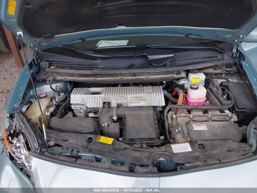 2015 TOYOTA PRIUS FOUR - JTDKN3DU1F1919632