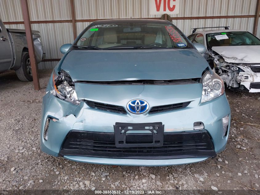 2015 TOYOTA PRIUS FOUR - JTDKN3DU1F1919632