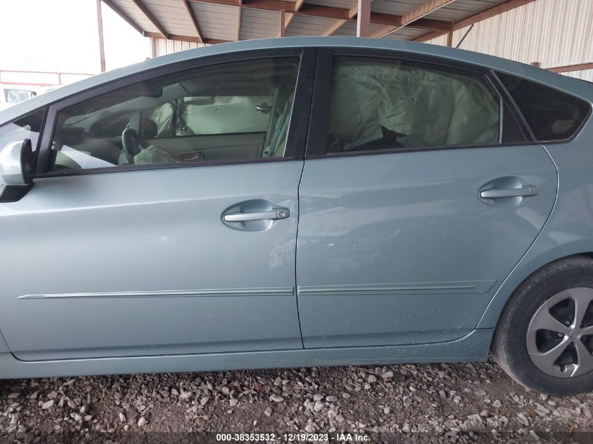 2015 TOYOTA PRIUS FOUR - JTDKN3DU1F1919632