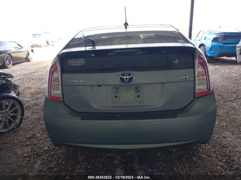 2015 TOYOTA PRIUS FOUR - JTDKN3DU1F1919632