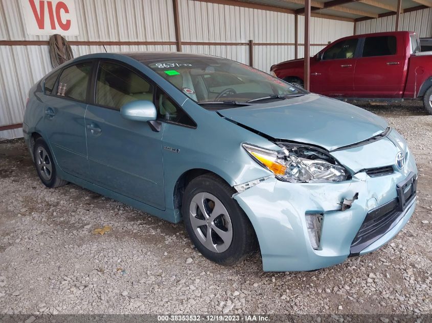 2015 TOYOTA PRIUS FOUR - JTDKN3DU1F1919632