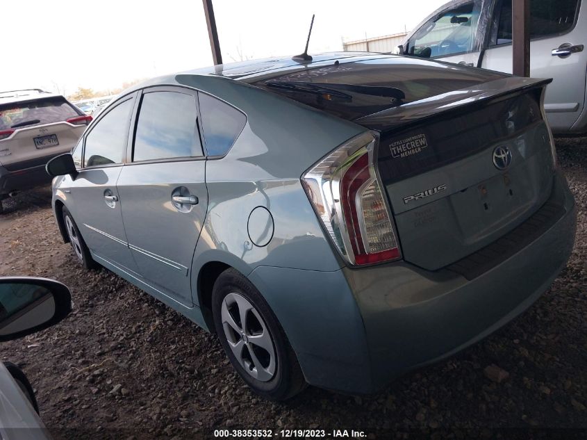 2015 TOYOTA PRIUS FOUR - JTDKN3DU1F1919632