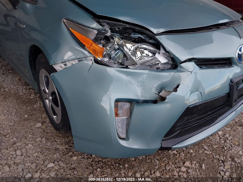 2015 TOYOTA PRIUS FOUR - JTDKN3DU1F1919632