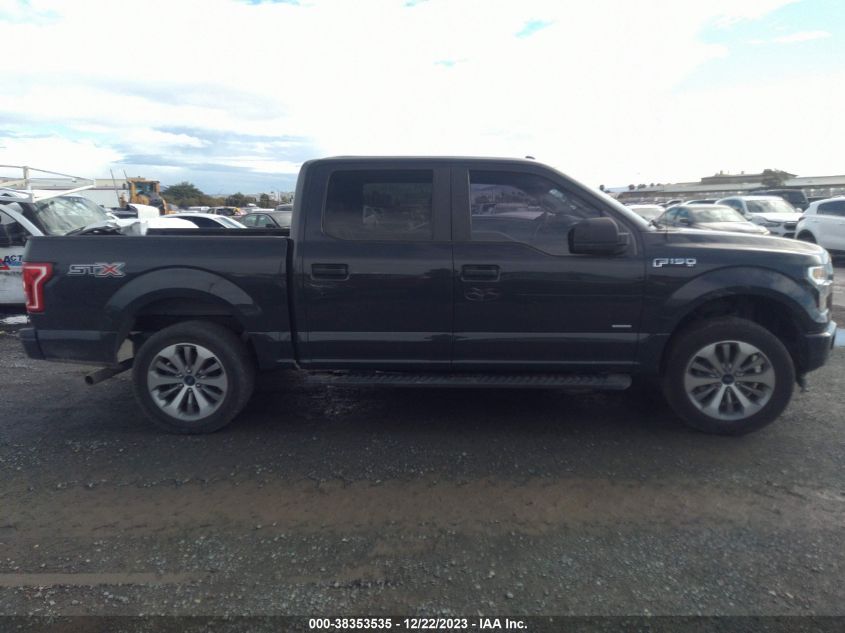 2017 FORD F-150 SUPERCREW - 1FTEW1CP9HKC55510