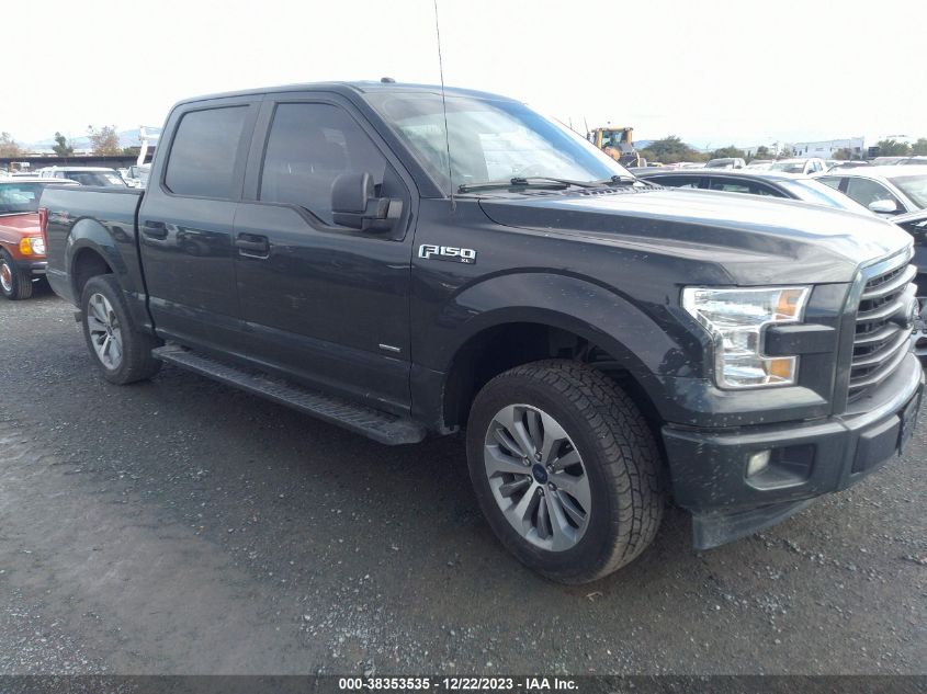 2017 FORD F-150 SUPERCREW - 1FTEW1CP9HKC55510