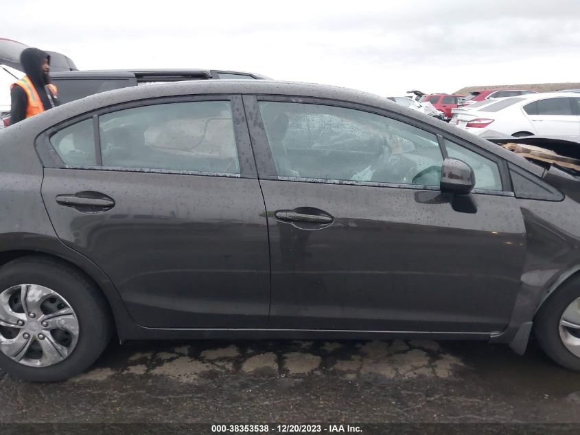 2013 HONDA CIVIC LX - 19XFB2F58DE020559