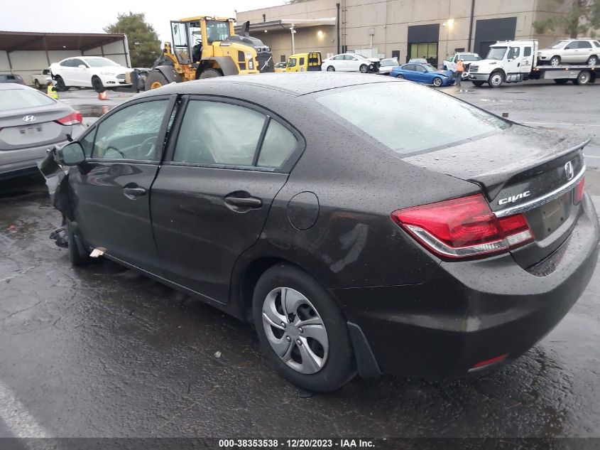 2013 HONDA CIVIC LX - 19XFB2F58DE020559