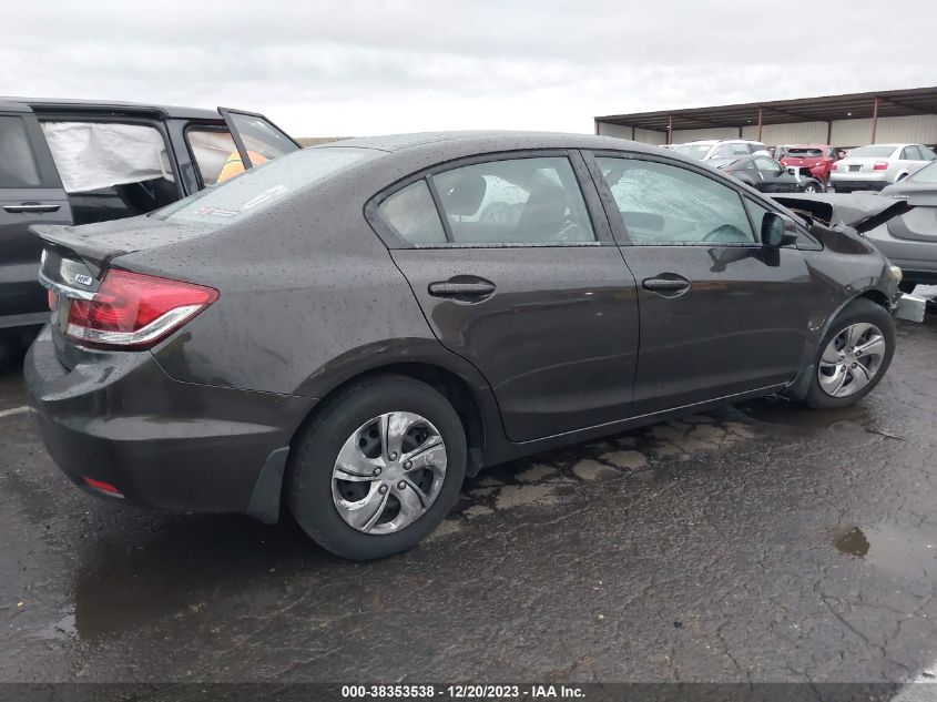 2013 HONDA CIVIC LX - 19XFB2F58DE020559