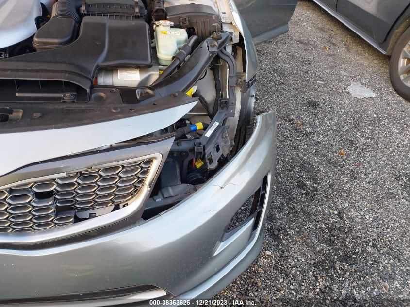 2014 KIA OPTIMA HYBRID LX - KNAGM4ADXE5075002