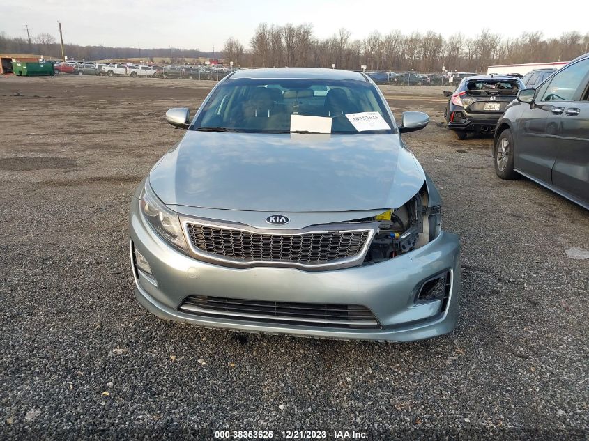 2014 KIA OPTIMA HYBRID LX - KNAGM4ADXE5075002