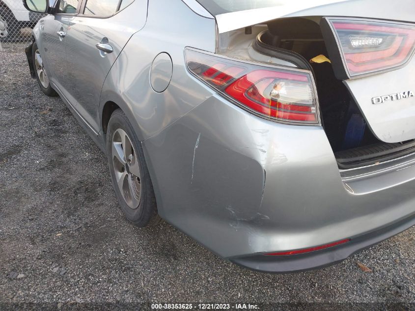 2014 KIA OPTIMA HYBRID LX - KNAGM4ADXE5075002