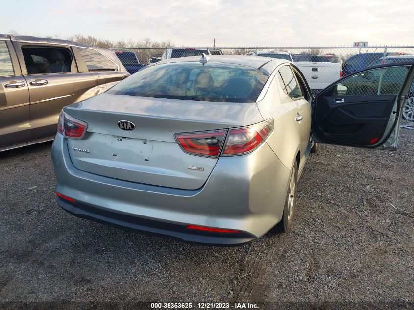 2014 KIA OPTIMA HYBRID LX - KNAGM4ADXE5075002
