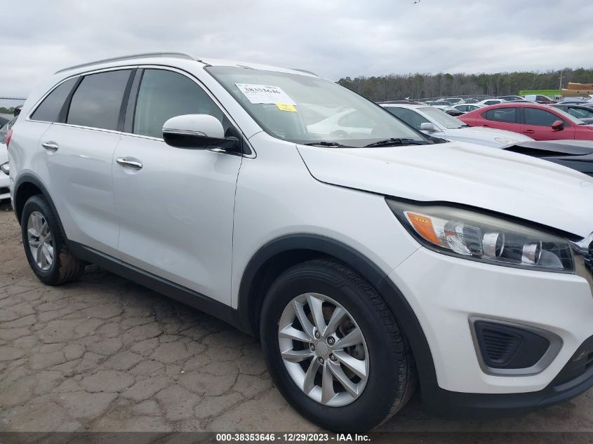 2016 KIA SORENTO 2.4L LX - 5XYPG4A34GG120141