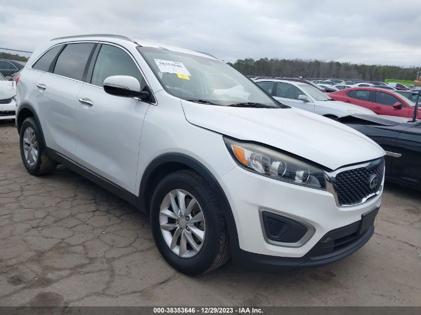 2016 KIA SORENTO 2.4L LX - 5XYPG4A34GG120141