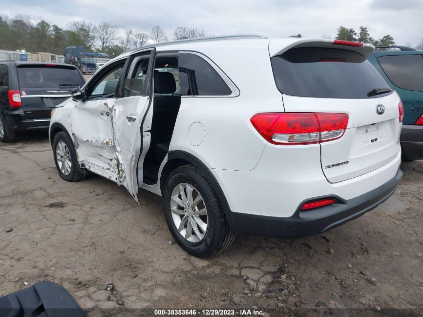 2016 KIA SORENTO 2.4L LX - 5XYPG4A34GG120141