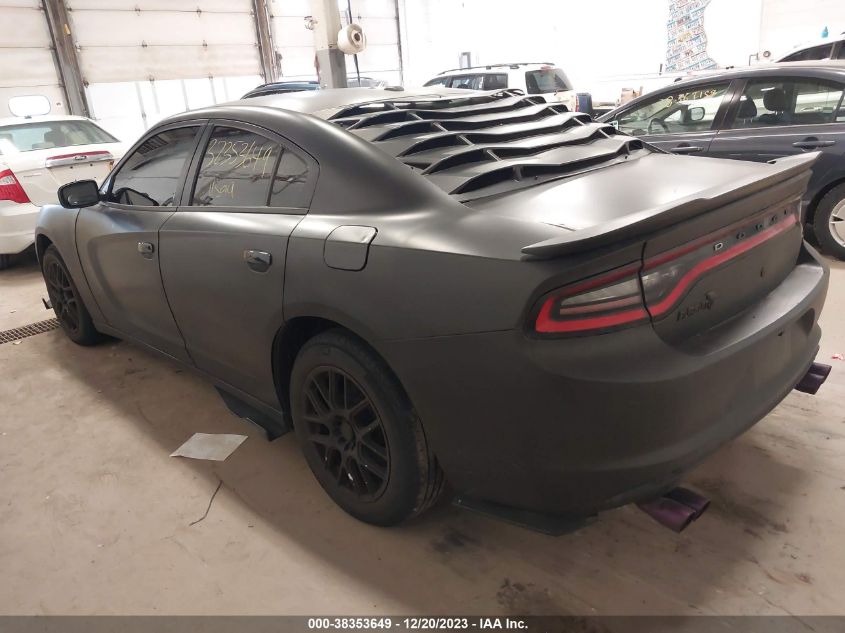 2015 DODGE CHARGER POLICE - 2C3CDXAG3FH735229