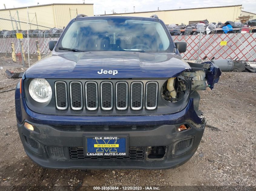 2017 JEEP RENEGADE SPORT - ZACCJBABXHPG20625