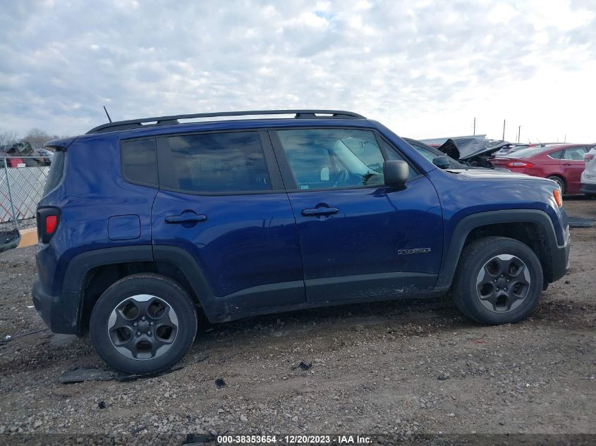 2017 JEEP RENEGADE SPORT - ZACCJBABXHPG20625