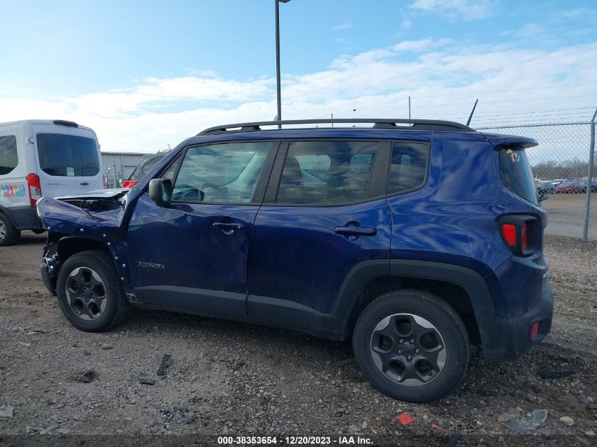 2017 JEEP RENEGADE SPORT - ZACCJBABXHPG20625