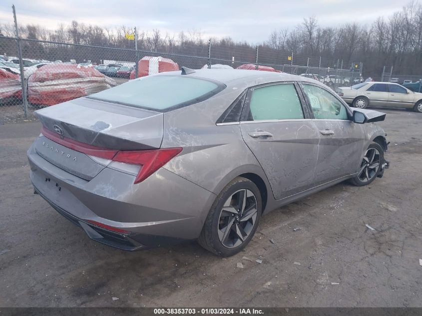 2021 HYUNDAI ELANTRA SEL - KMHLN4AG4MU154920