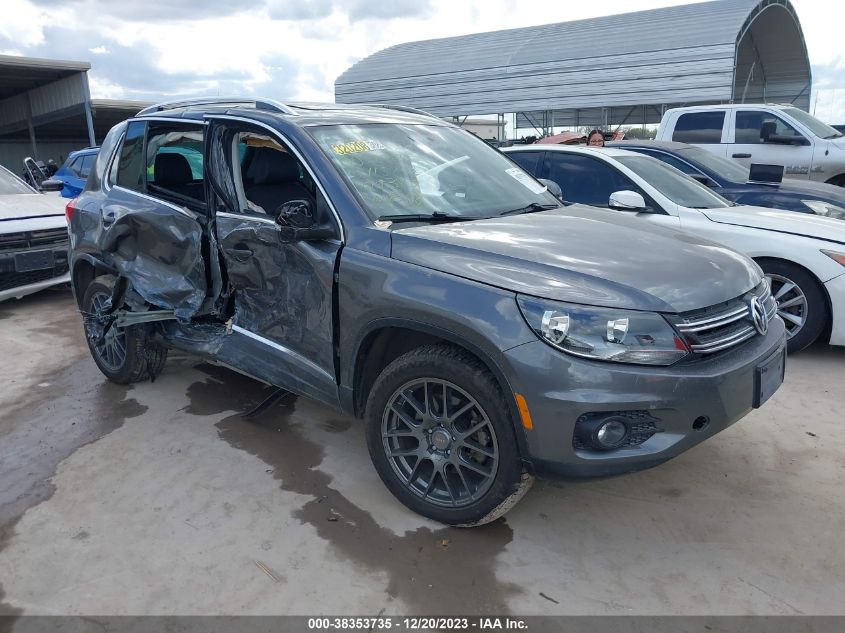 2014 VOLKSWAGEN TIGUAN S/SE/SEL/R-LINE - WVGBV3AX2EW619383