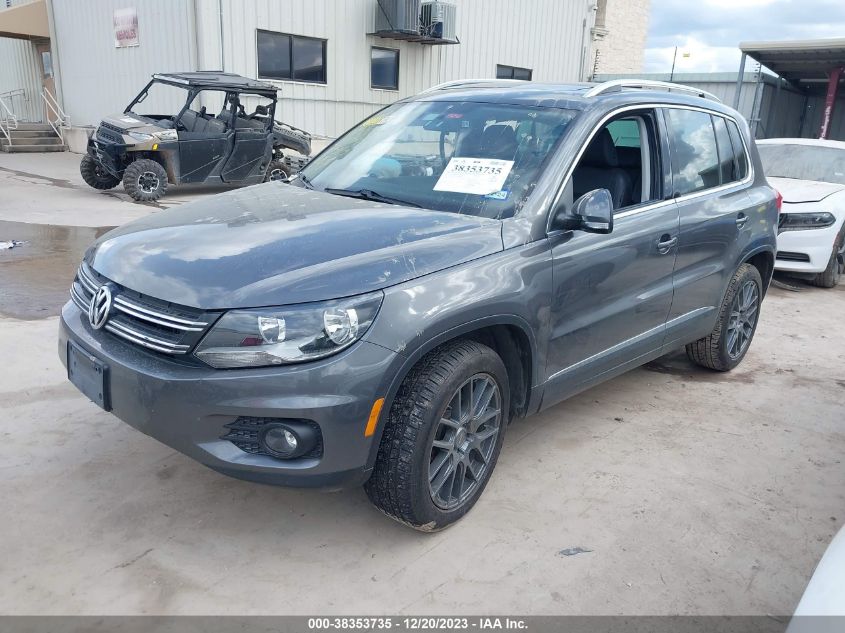 2014 VOLKSWAGEN TIGUAN S/SE/SEL/R-LINE - WVGBV3AX2EW619383