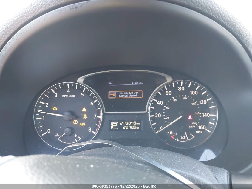 2015 NISSAN ALTIMA 2.5/2.5 S/2.5 SL/2.5 SV - 1N4AL3AP6FC180090