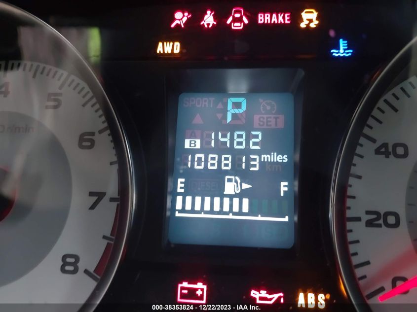 2013 SUBARU IMPREZA 2.0I LIMITED - JF1GPAH66D2877763