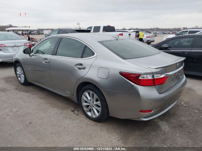 2015 LEXUS ES 300H 300H - JTHBW1GG3F2082785