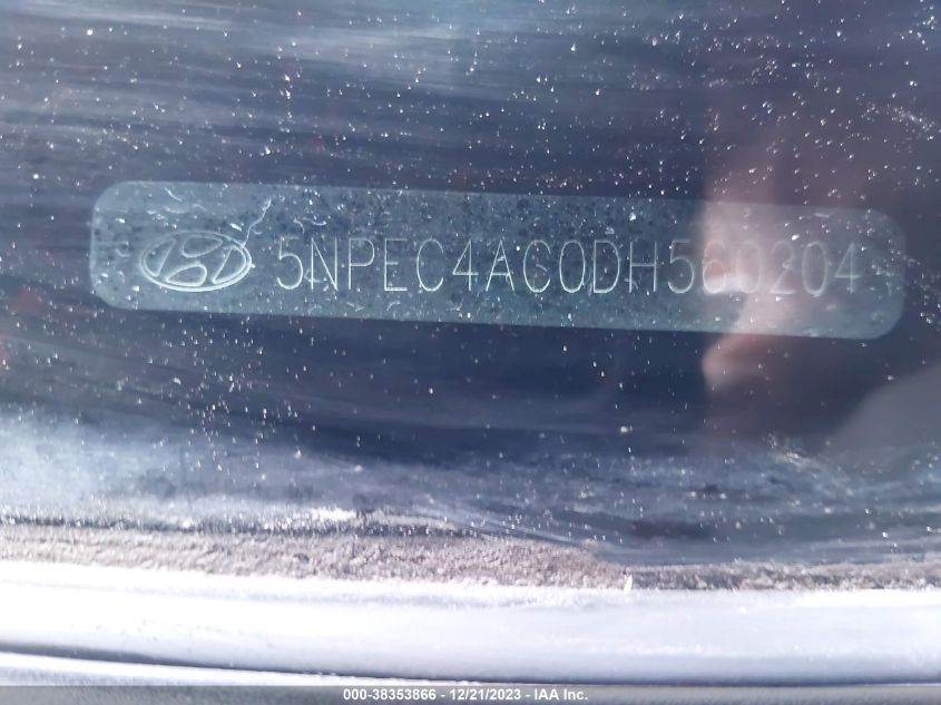 2013 HYUNDAI SONATA SE/LIMITED - 5NPEC4AC0DH560204