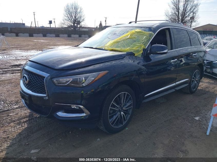 VIN 5N1DL0MM4LC544974 2020 INFINITI QX60 LUXE AWD