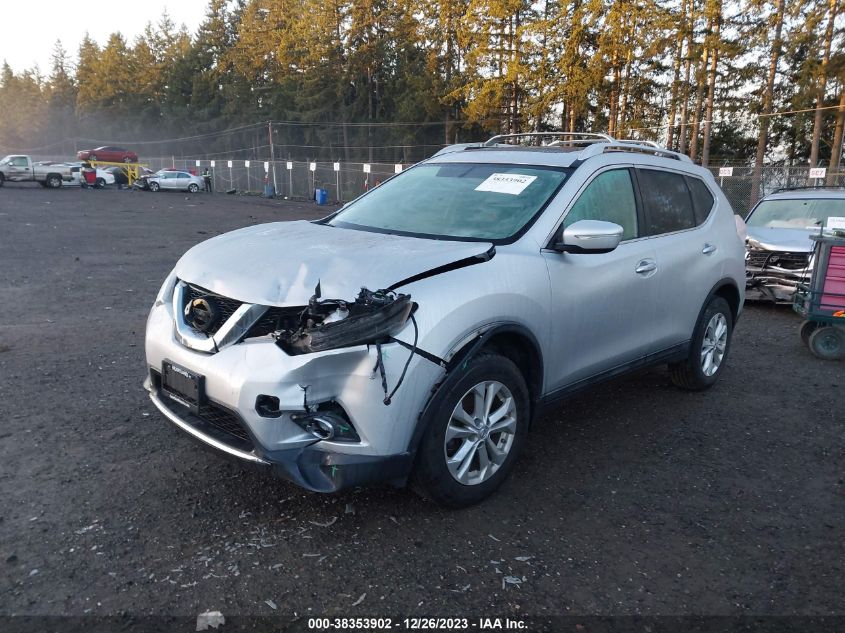 2015 NISSAN ROGUE S/SL/SV - 5N1AT2MV5FC801992