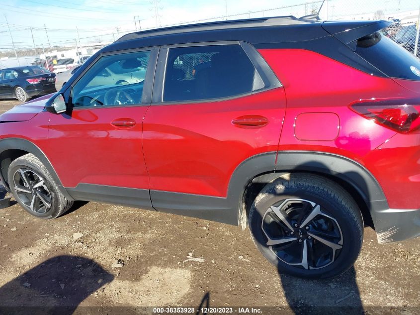 2022 CHEVROLET TRAILBLAZER AWD RS - KL79MUSL6NB129220